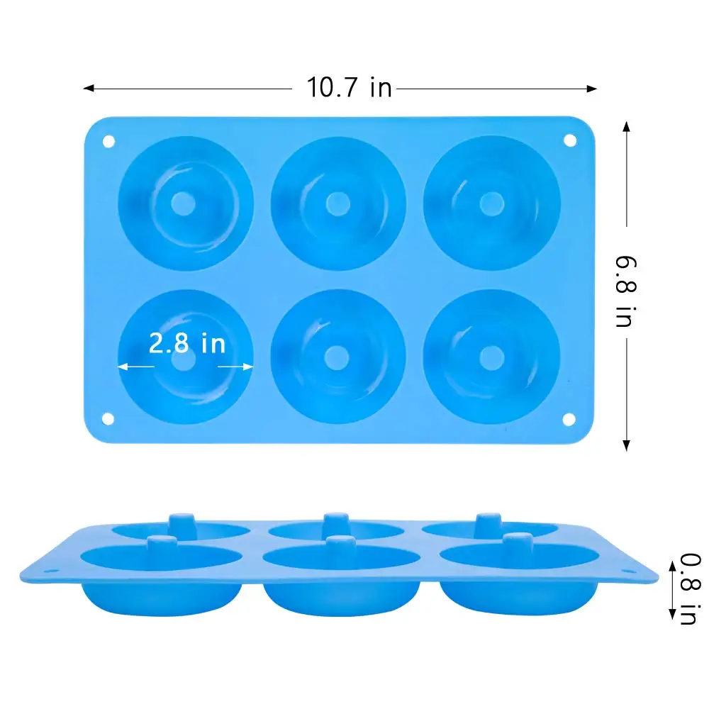 Molde de silicona para Donuts  - Donut Mold Silicone reseña y precio