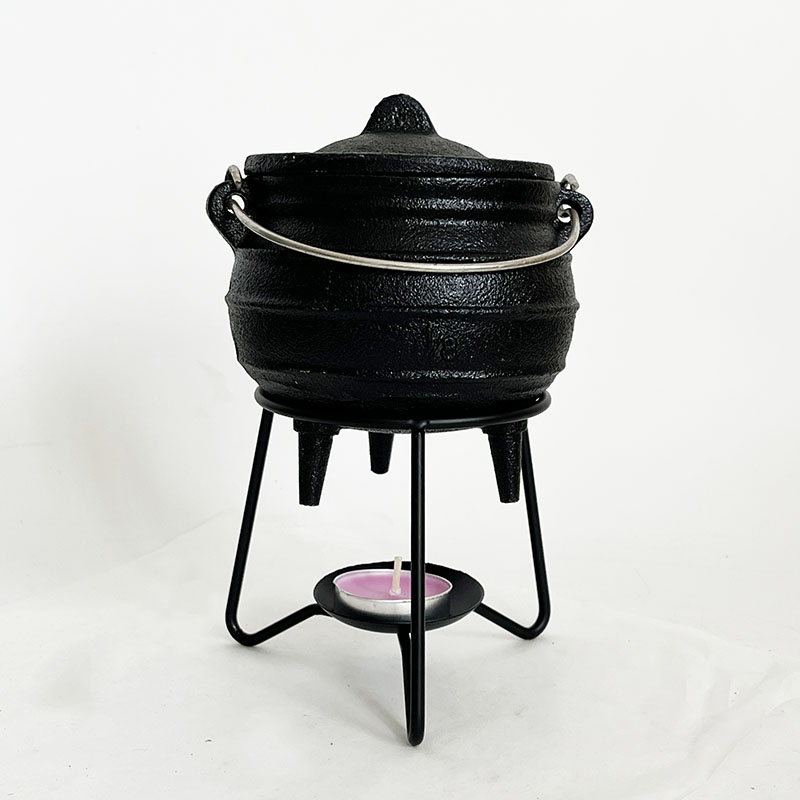 Mediano 1/8 #   Caldero de hie - Cast Iron Corn reseña y precio