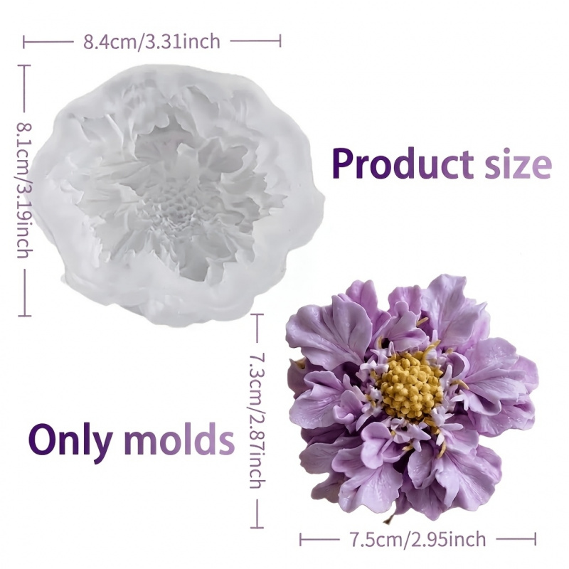 1 molde de silicona para flore - Potsticker Mold reseña y precio