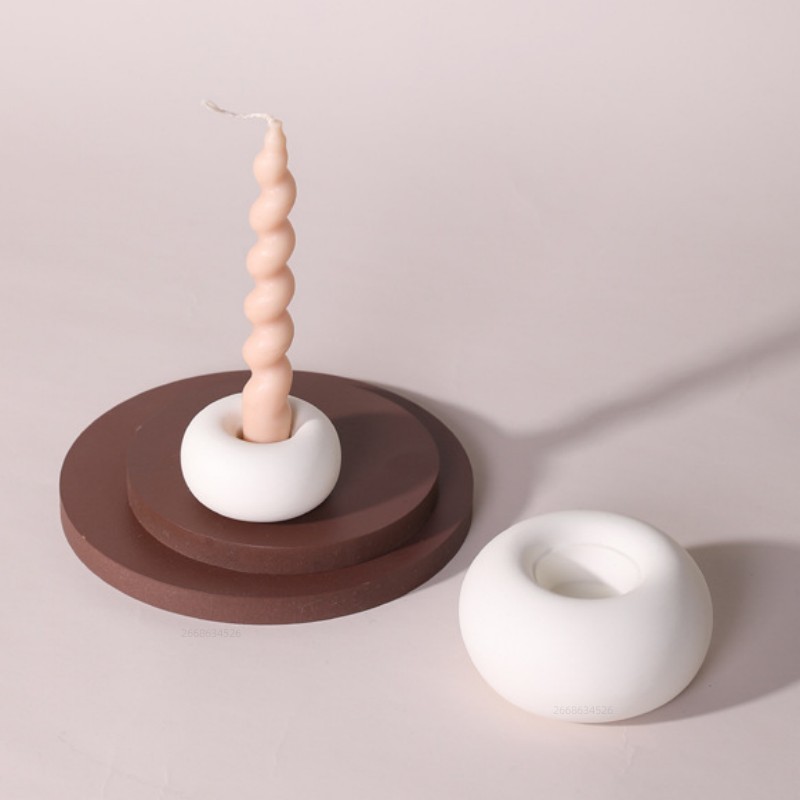Portavelas Circular de Donut,  - Donut Mold Silicone reseña y precio